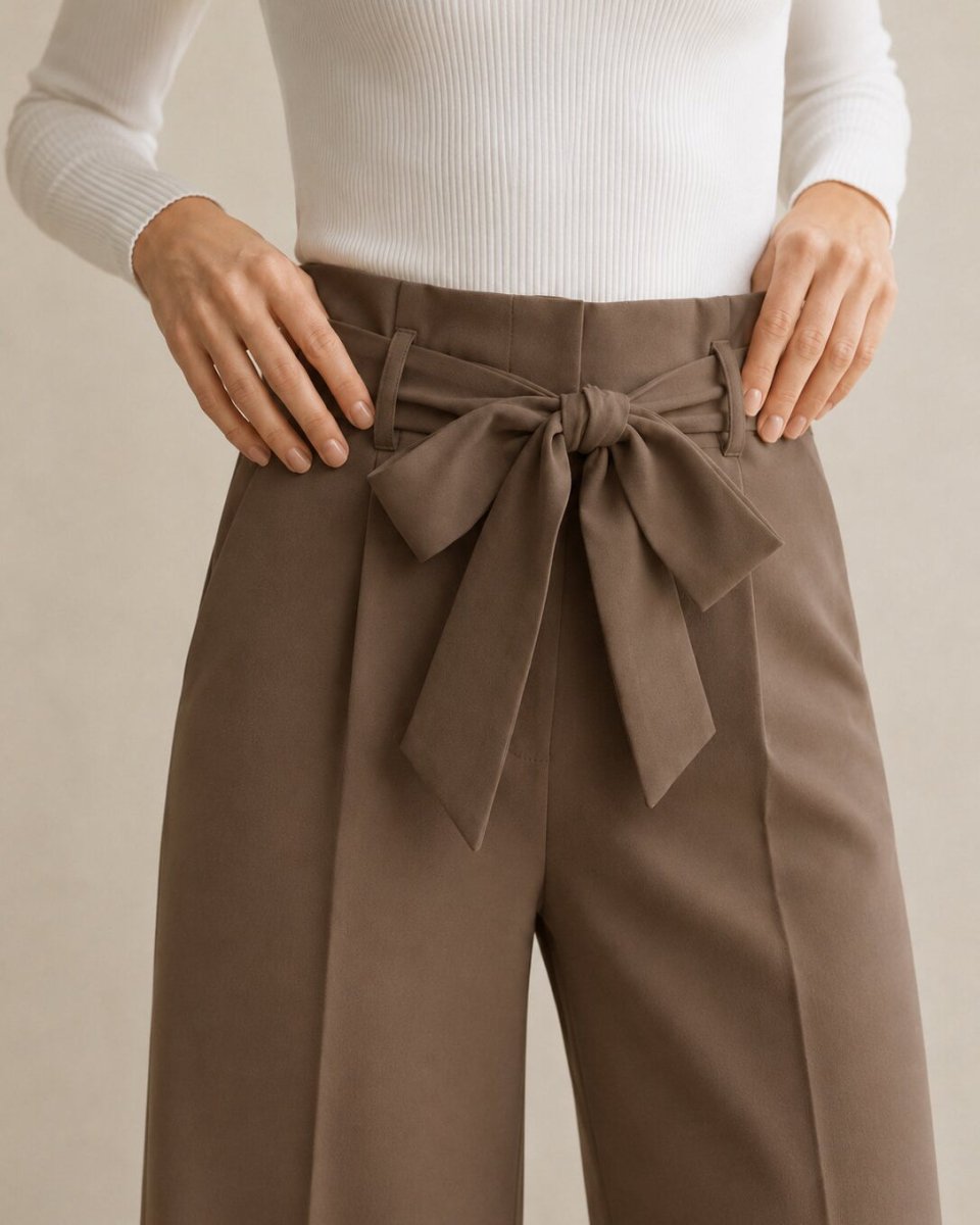 Pantalon avec Ceinture Sofia