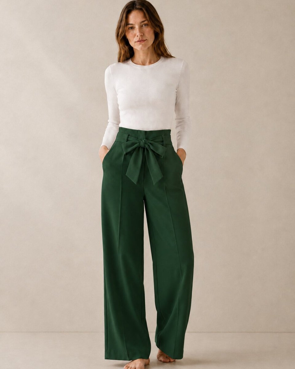 Pantalon avec Ceinture Sofia