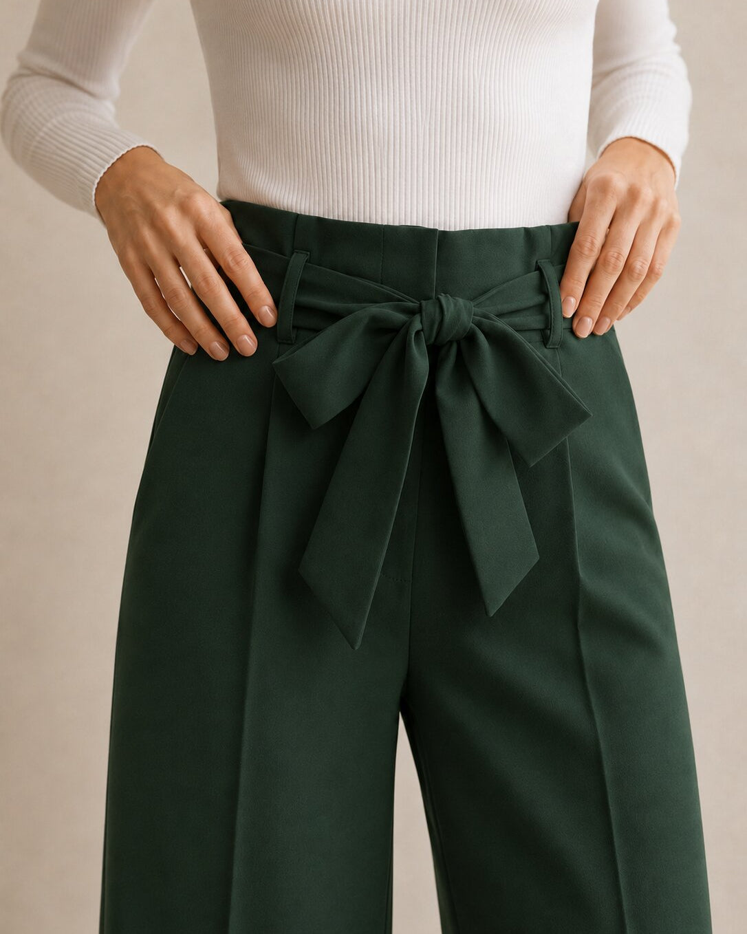Pantalon avec Ceinture Sofia