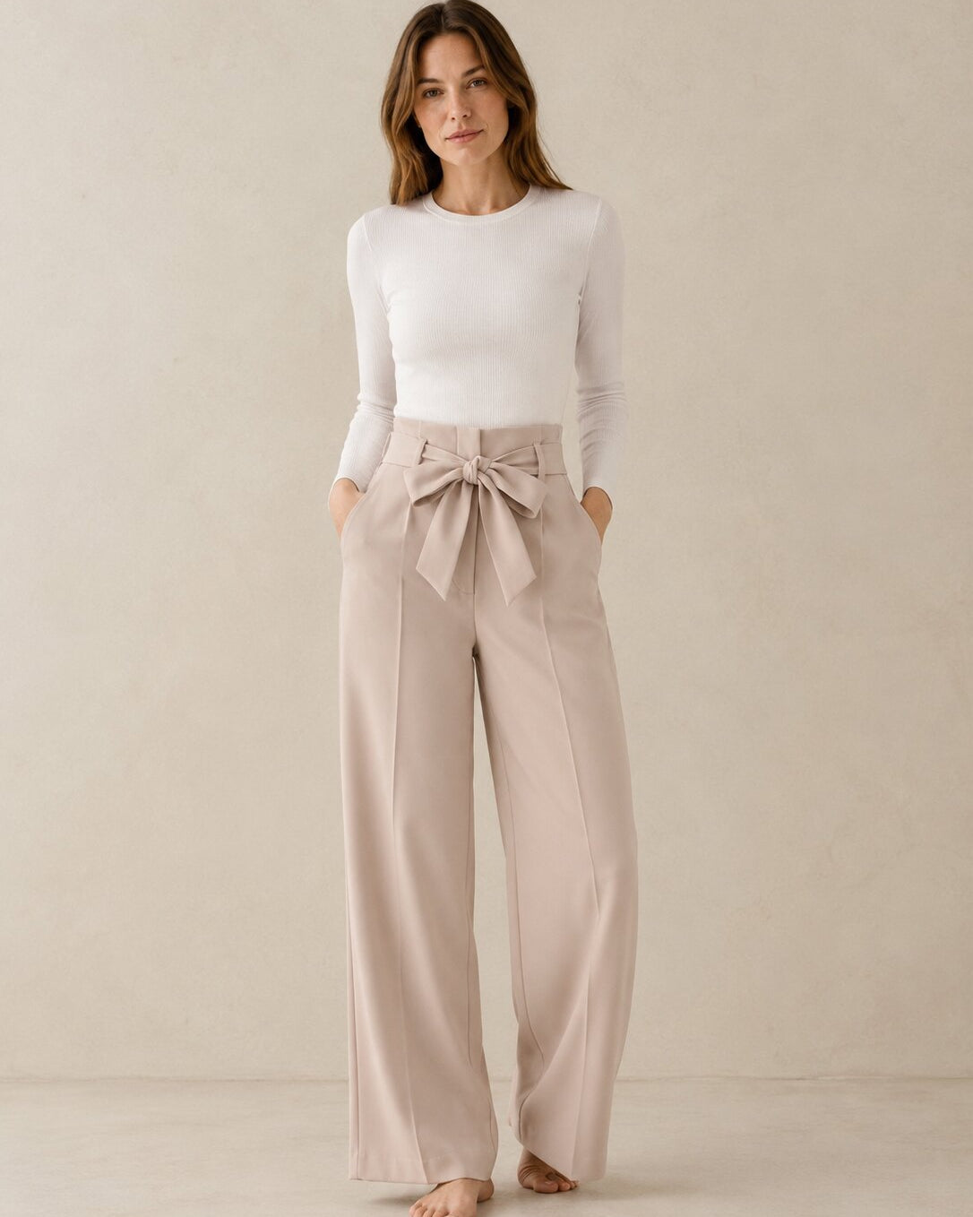 Pantalon avec Ceinture Sofia